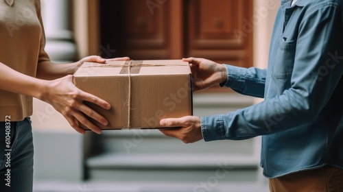 Swift and Reliable: Timely Package Delivery at Your Doorstep © Omkar