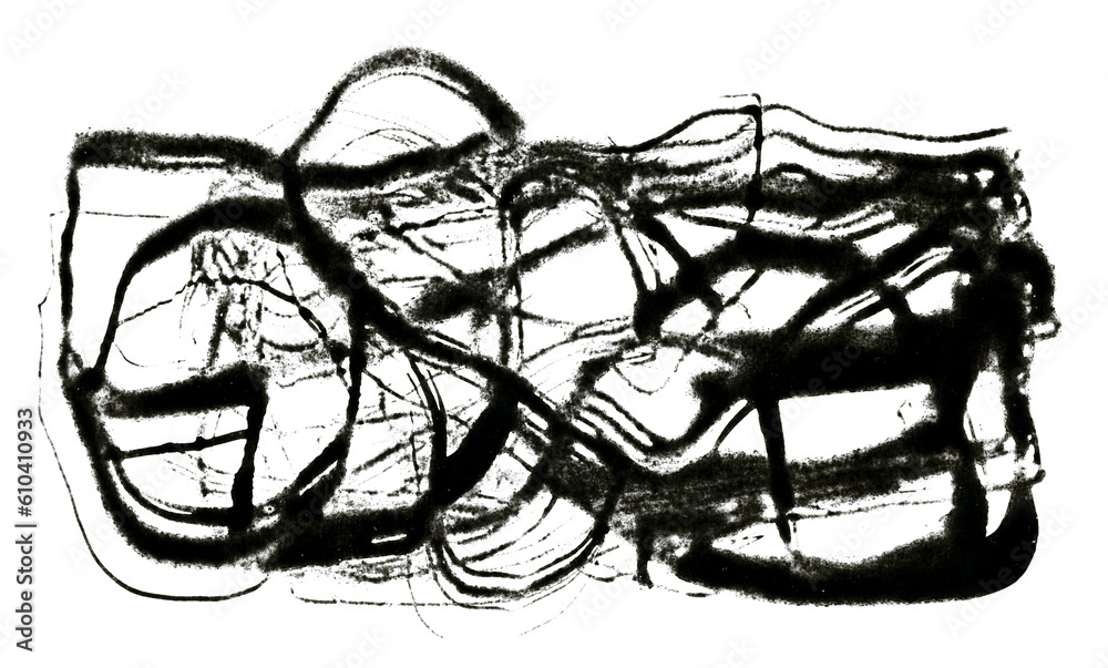Art Ink Black brushstroke painting smear ink, watercolor blot. Abstract contrast wet stain on white background. Art Ink Black brushstroke painting smear ink, watercolor blot. Abstract contrast wet stain on white background.