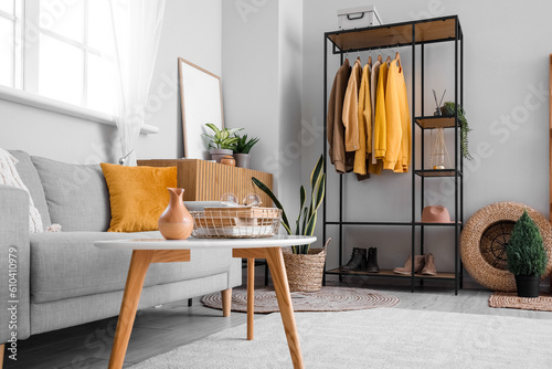Interior of living room wit...
