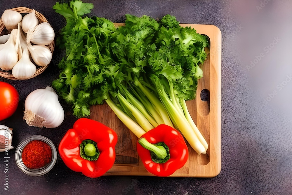fresh vegetables on a wooden board fresh vegetables on a wooden board