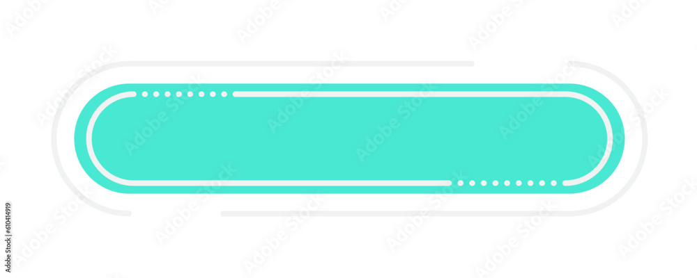 Vibrant Pill Shape Label 9