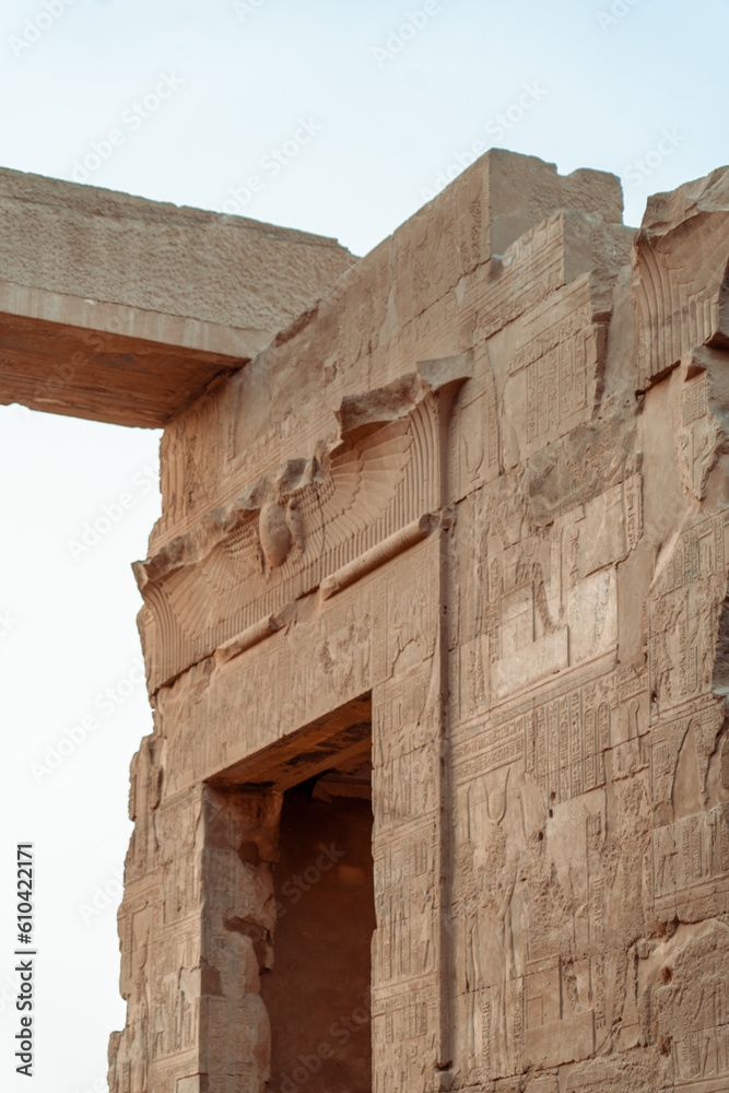 Luxor temple in Egypt an old history Luxor temple in Egypt an old history