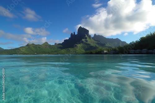 Bora Bora French Polynesia , generative artificial intelligence 
