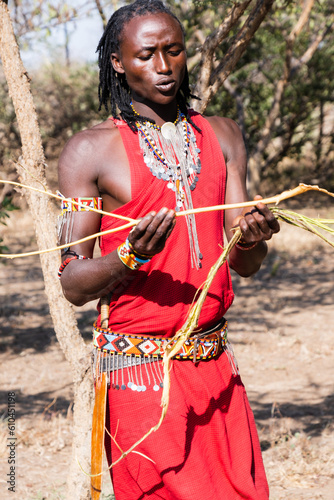 Maasai warrior explains how they use plants as medicine