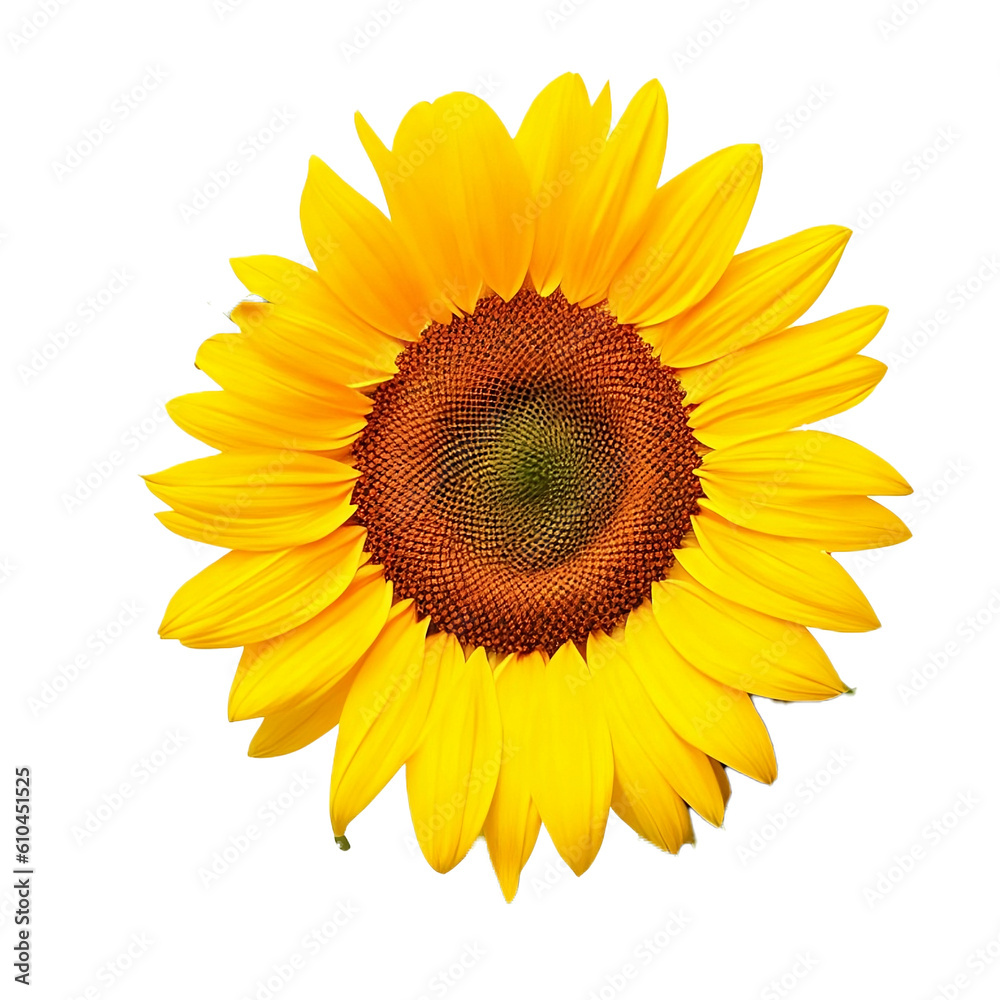 sunflower isolated on white background sunflower isolated on white background