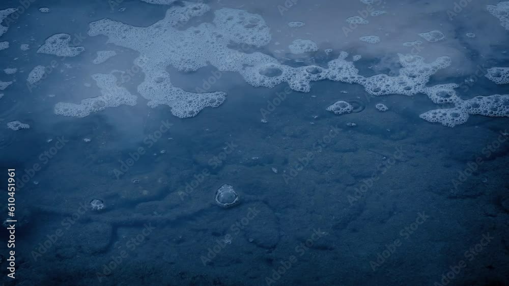 Pollution Spills Into Waterway, Industrial Waste