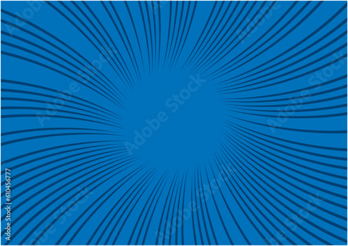 コミックをイメージした集中線