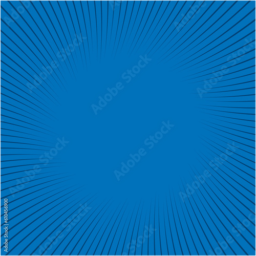 コミックをイメージした集中線