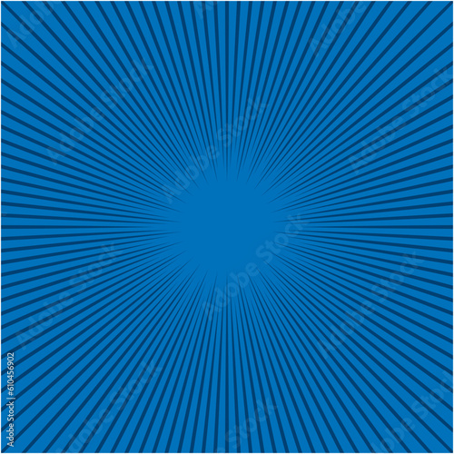 コミックをイメージした集中線