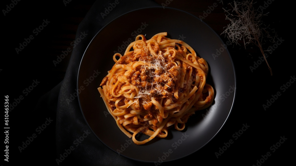 Italian Pasta Dishes image created by Generative AI Italian Pasta Dishes image created by Generative AI