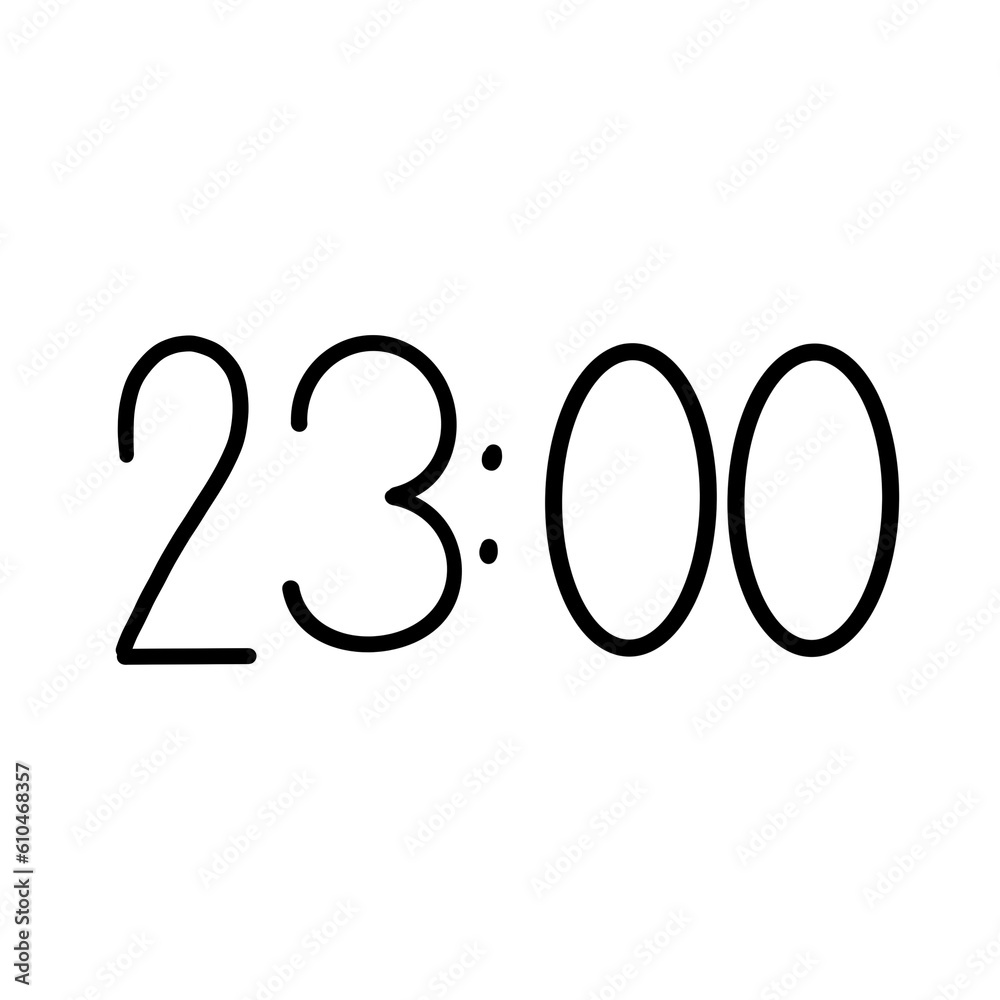 Digital alarm clock vector illustration flat, alarm with digital number flat design vector illustration Digital alarm clock vector illustration flat, alarm with digital number flat design vector illustration