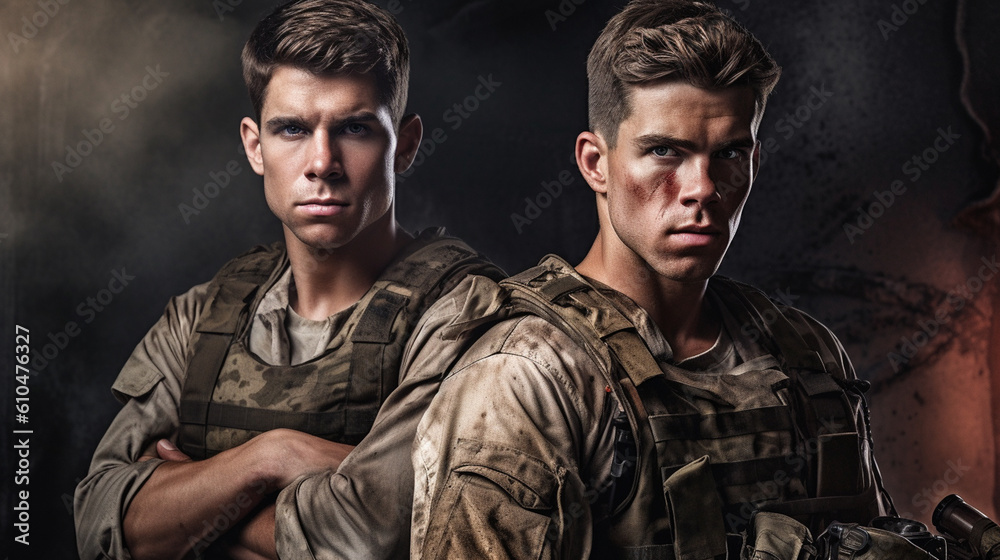 a soldier in a soldier's uniform with a gun, machine gun, a soldier in a soldier's uniform with a gun, machine gun,