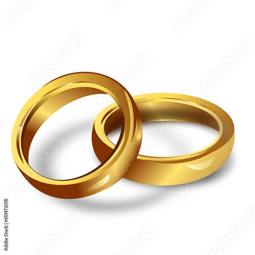 Gold wedding bands