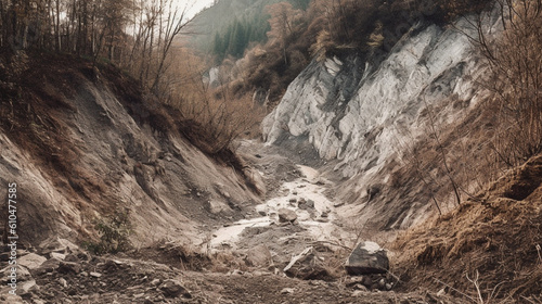 landslide climate change sinkhole