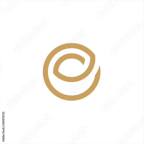 Letter E abstract logos design looks elegant, flexible, dynamic and modern. initial E to produce a monogram that is ready to be applied to the identity of the company. The yellow color philosophy is i