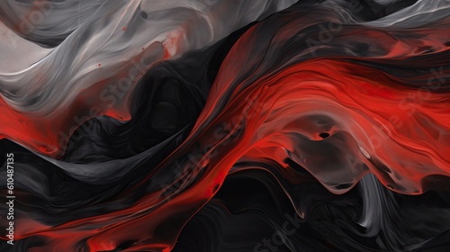 the wave effect with red and black stripes in one image background