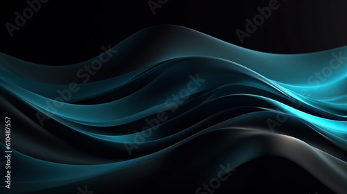 black and abstract background