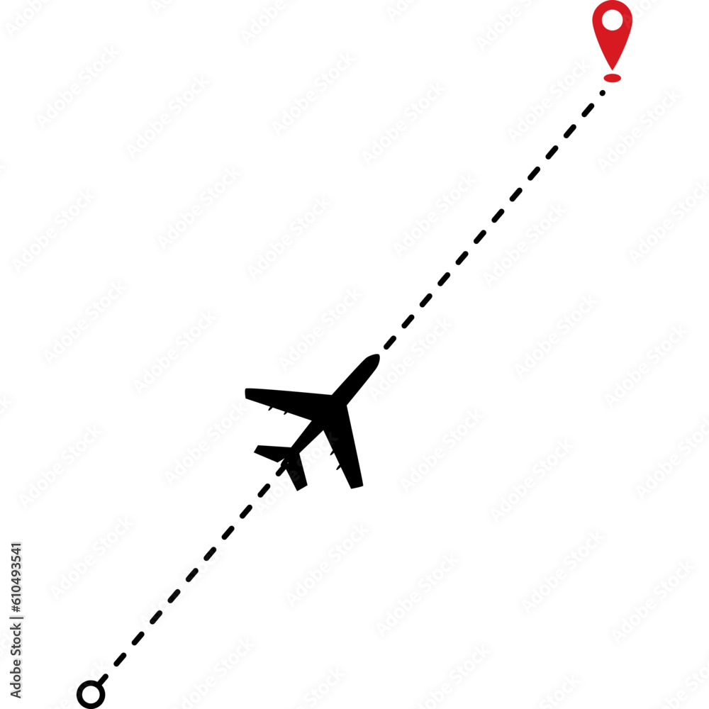 Pin Travel Route Pin Travel Route