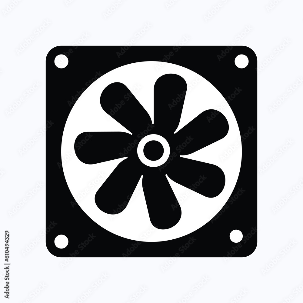 The fan icon vector file illustration is a visually captivating representation that showcases the elegance and functionality of a fan in a digital format. Eps 10 The fan icon vector file illustration is a visually captivating representation that showcases the elegance and functionality of a fan in a digital format. Eps 10