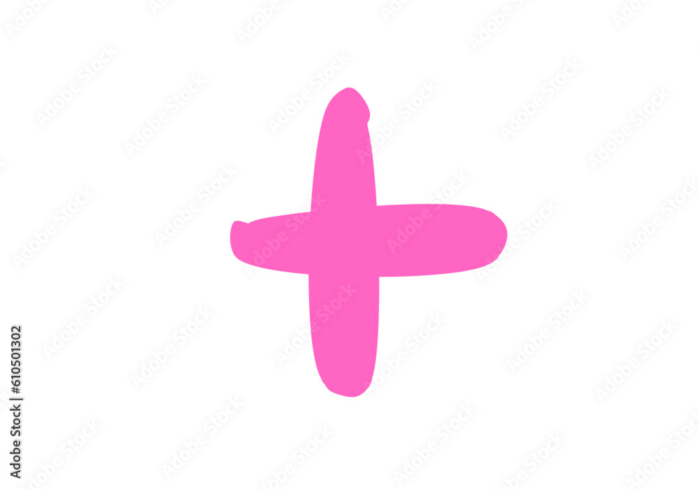 Obraz premium Math Sign Plus Minus Multiply Divide