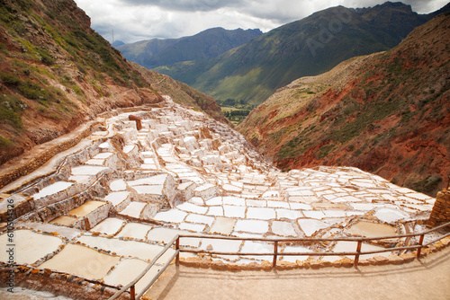salineras de maras en el valle sagrado de los incas.