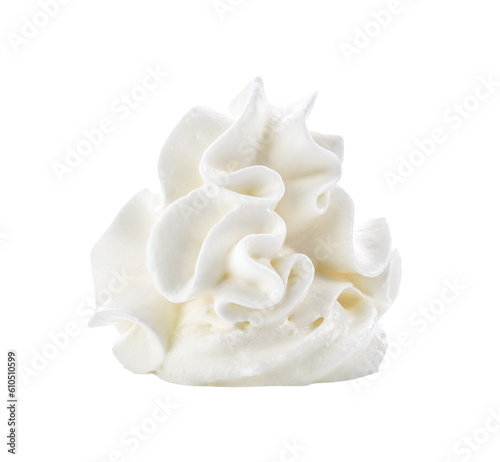 Fotografia whipped cream isolated on transparent png
