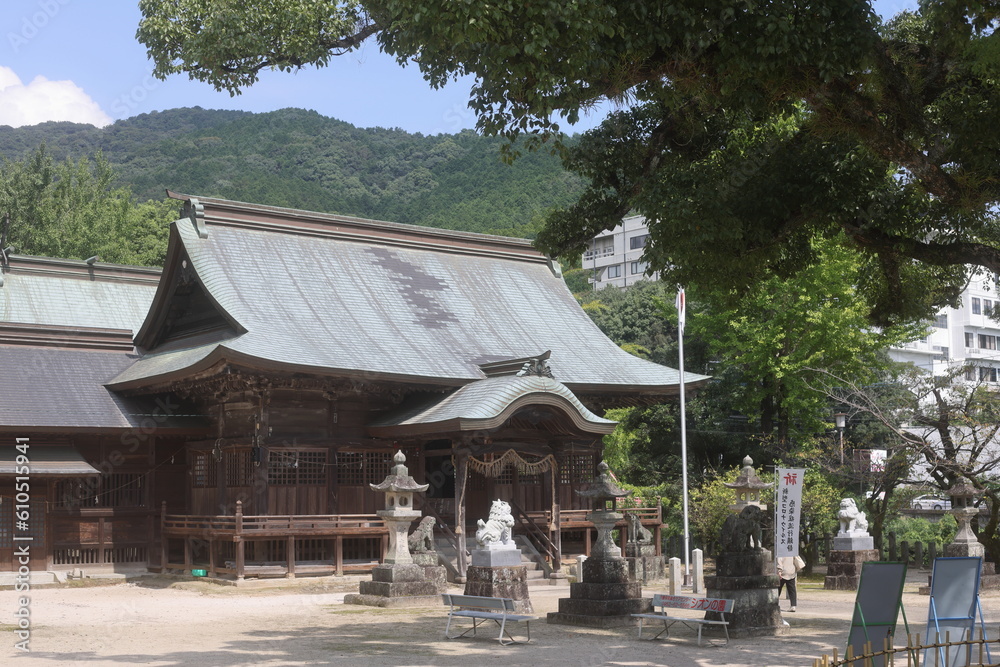 Yodohime shrine in Saga prefecture , Japan