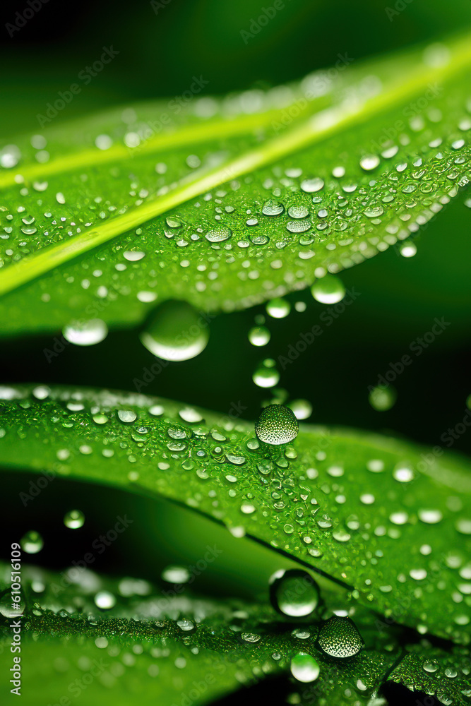 raindrops, generated by artificial intelligence raindrops, generated by artificial intelligence