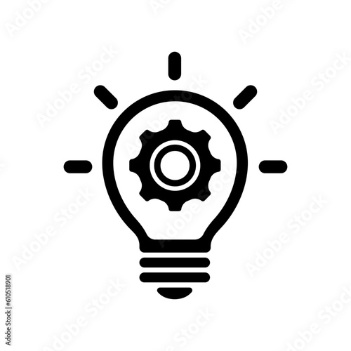 AI (Artificial Intelligence) , latest technology motif vector icon illustration