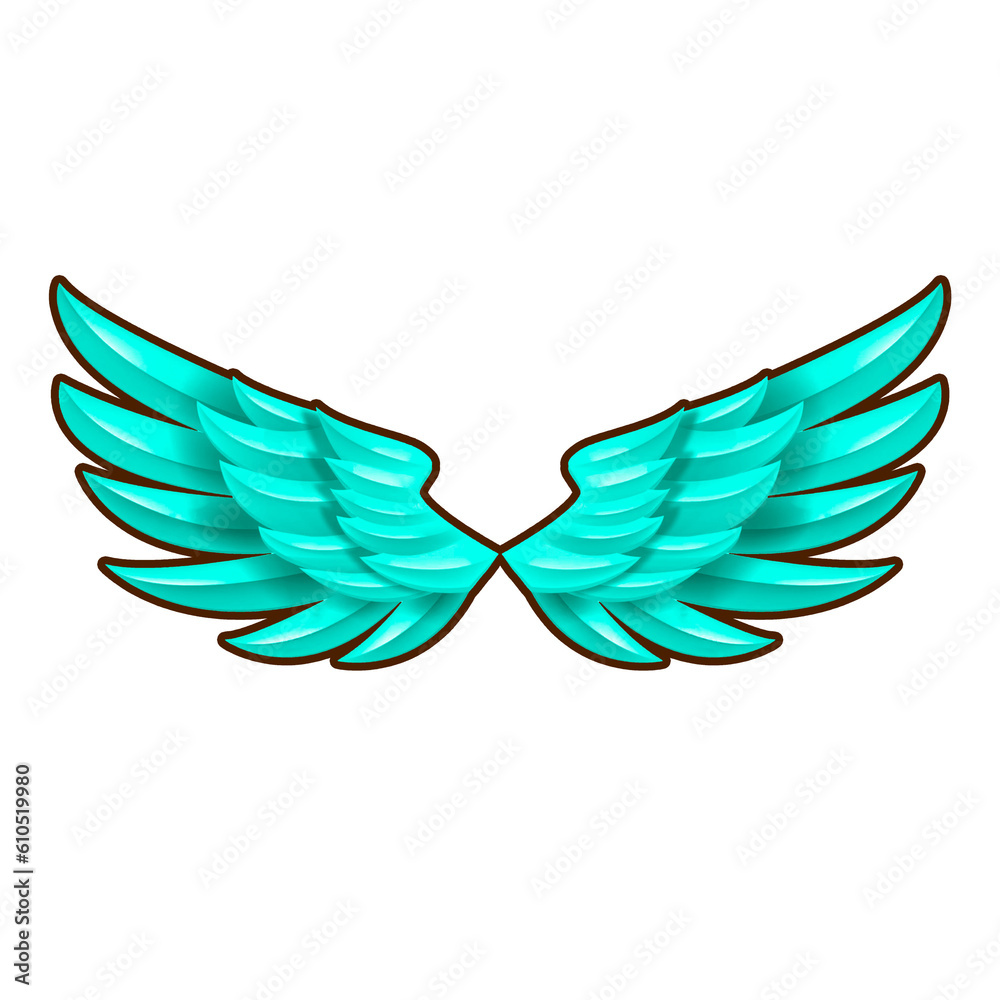Fototapeta premium Color Wings