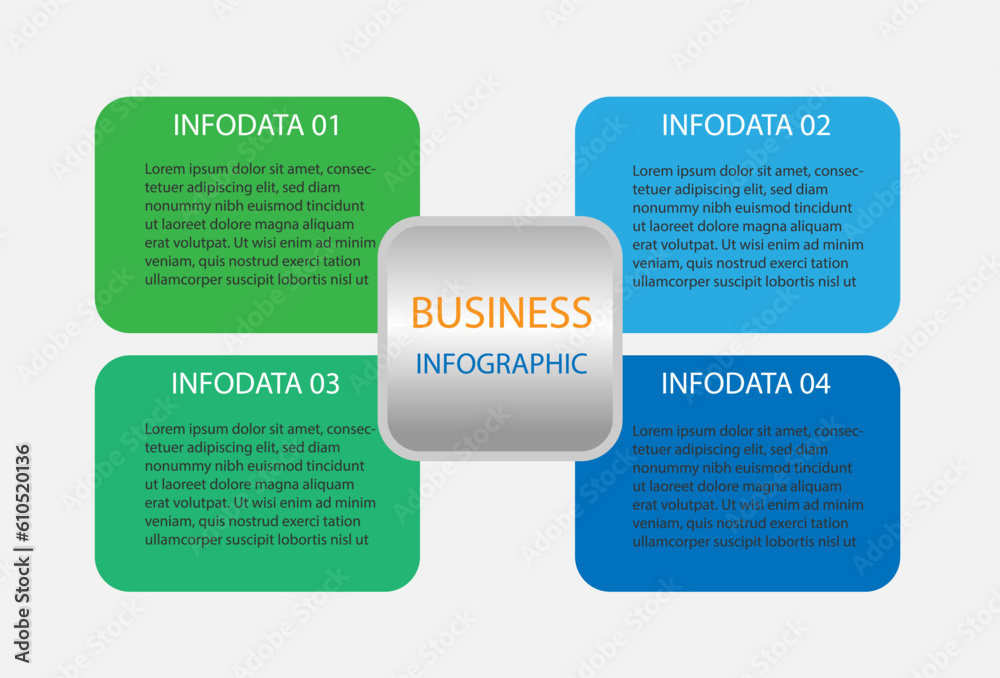 Vector infographic design. Business concept with 4 options, steps or processes. vector illustration. Vector infographic design. Business concept with 4 options, steps or processes. vector illustration.