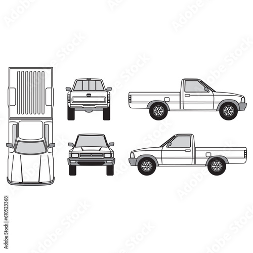 outline of cargo car part 54