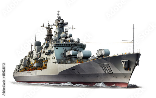 Old Warships On transparent background (png), easy for decorating projects.