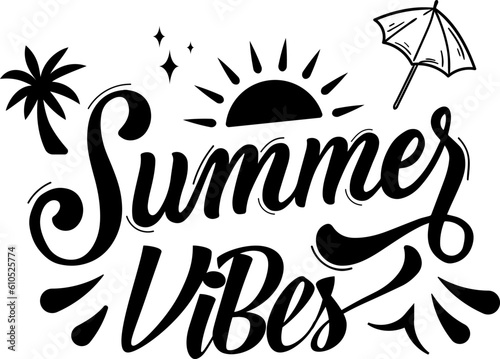 Summer Vibe T-shirt Design