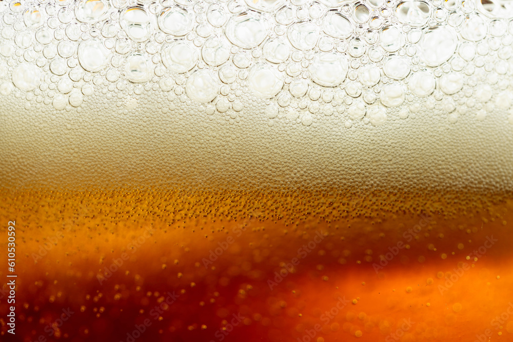 Glass of tasty beer with foam, closeup. Glass of tasty beer with foam, closeup.