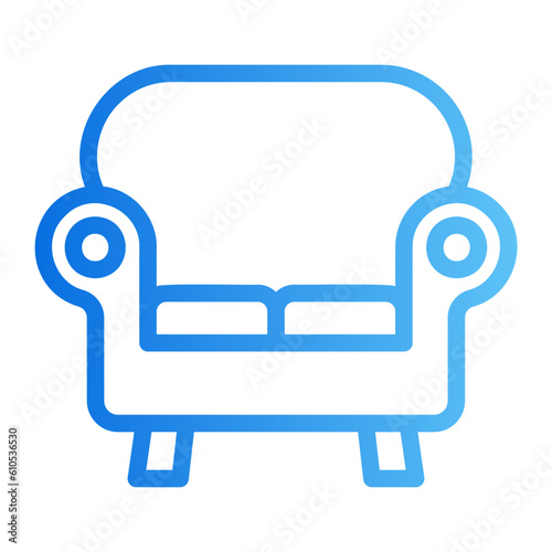 sofa gradient icon © Sentya