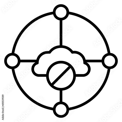 Cloud Inaccessible Icon