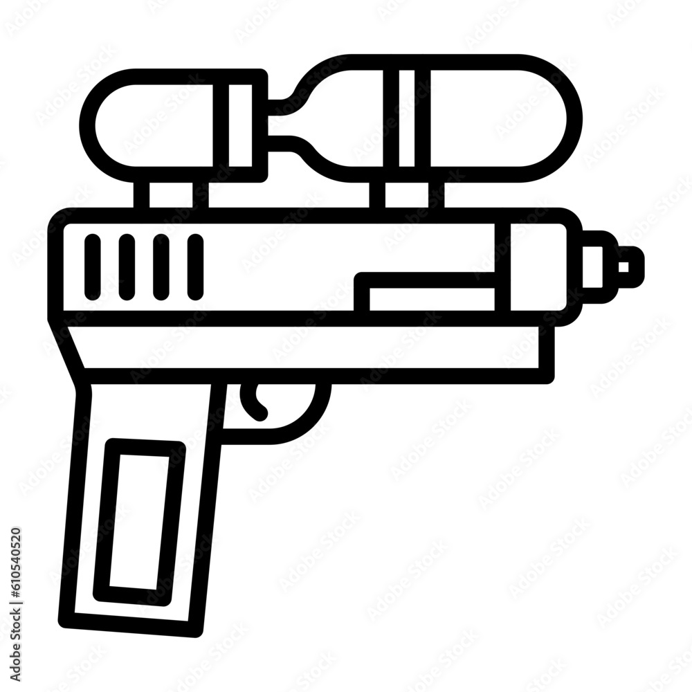 Water Gun Icon Water Gun Icon