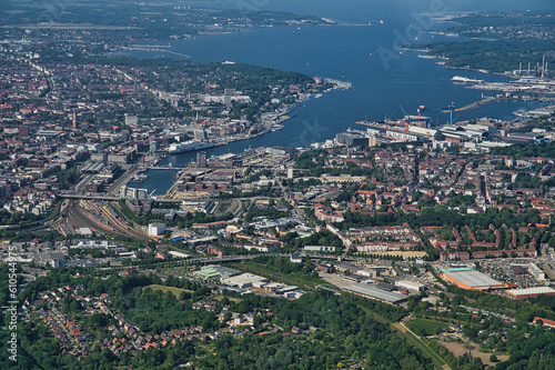 aerial view of the city Kiel © Hans Steen-Kiel