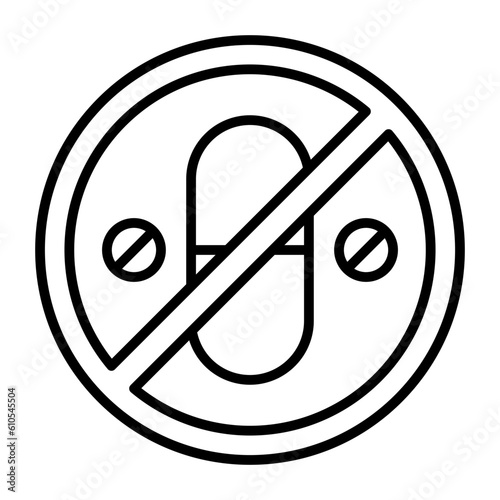 No Drugs Icon