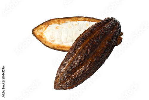 Wallpaper Mural PNG, ingredient for making chocolate - cocoa, isolated on white background Torontodigital.ca