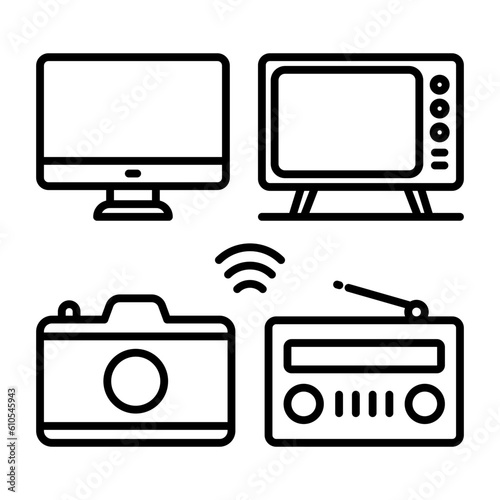 Mass Media Icon