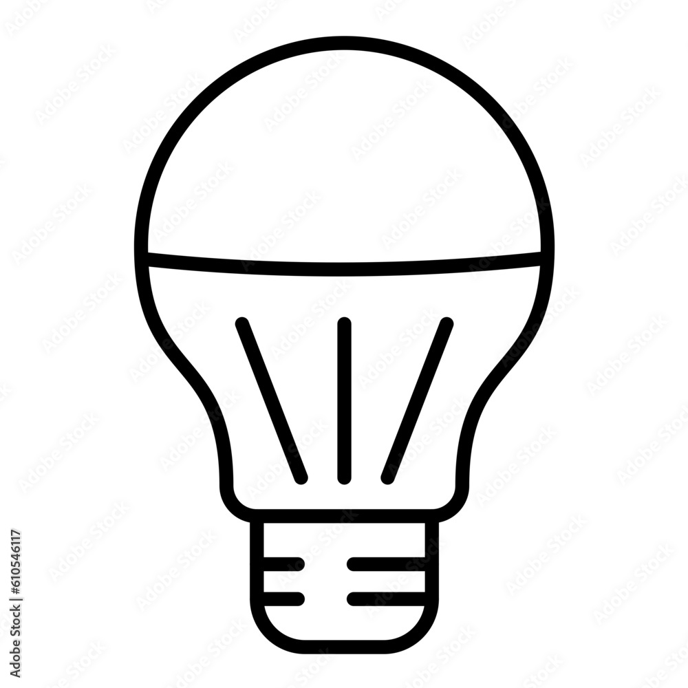 Led Bulb Icon Led Bulb Icon
