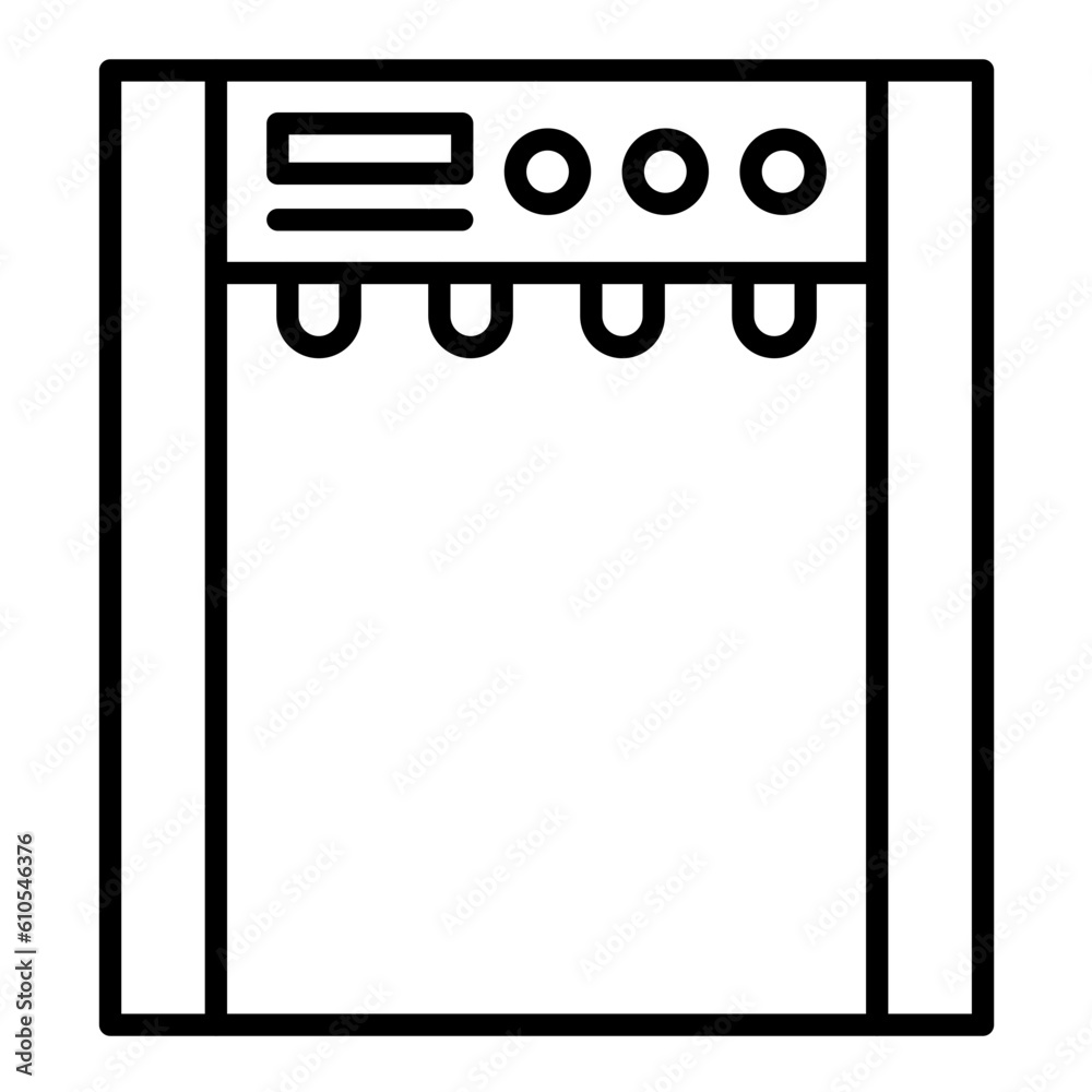 Metal Detector Icon Metal Detector Icon