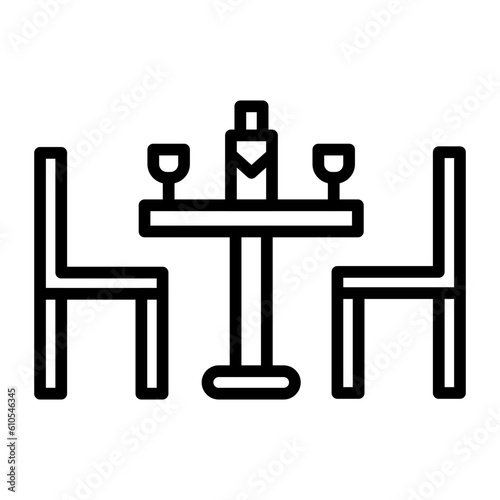 Dining Table Icon