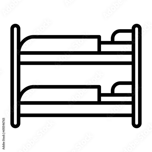 Bunk Bed Icon