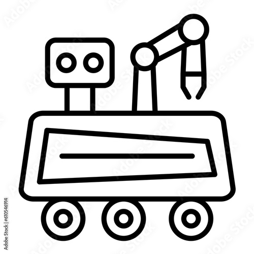 Mars Rover Icon