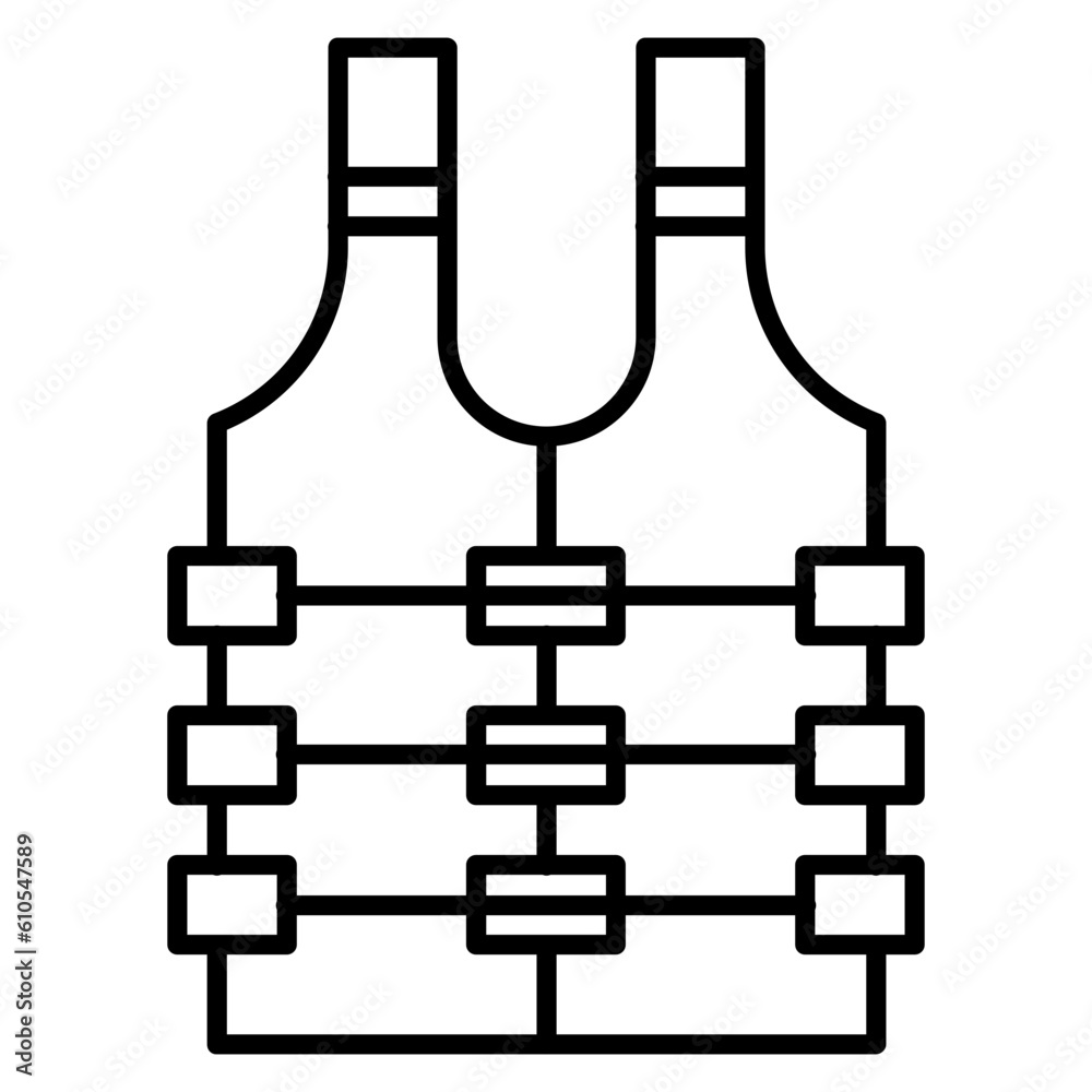 Bulletproof Vest Icon