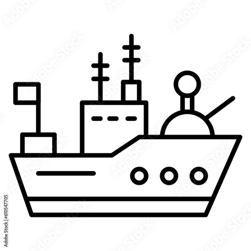 Army Ship Icon