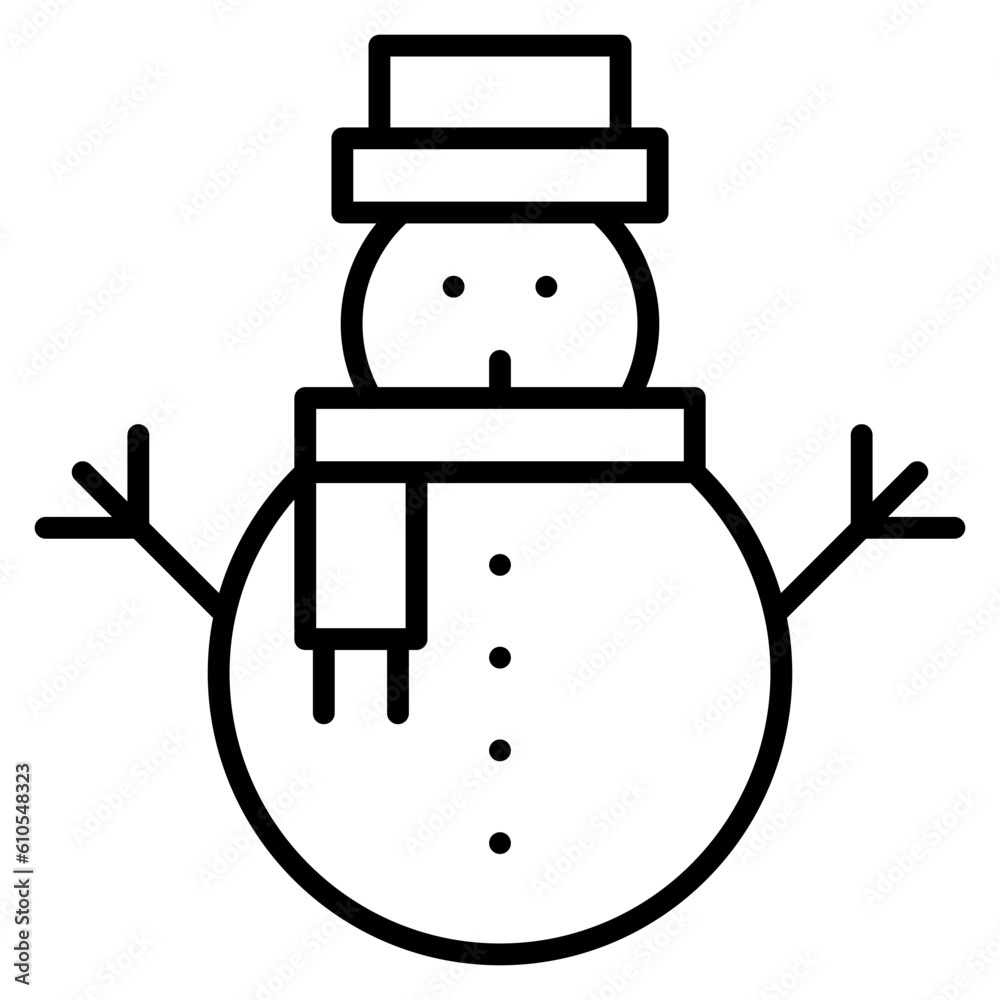 Snowman Icon Snowman Icon